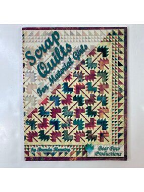 Scrap Quilts For Material Girls Brenda Henning Quilting Book Patterns Directions